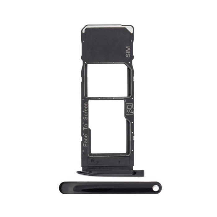 For Motorola Moto G7 Plus Replacement Sim Card Tray (Black)