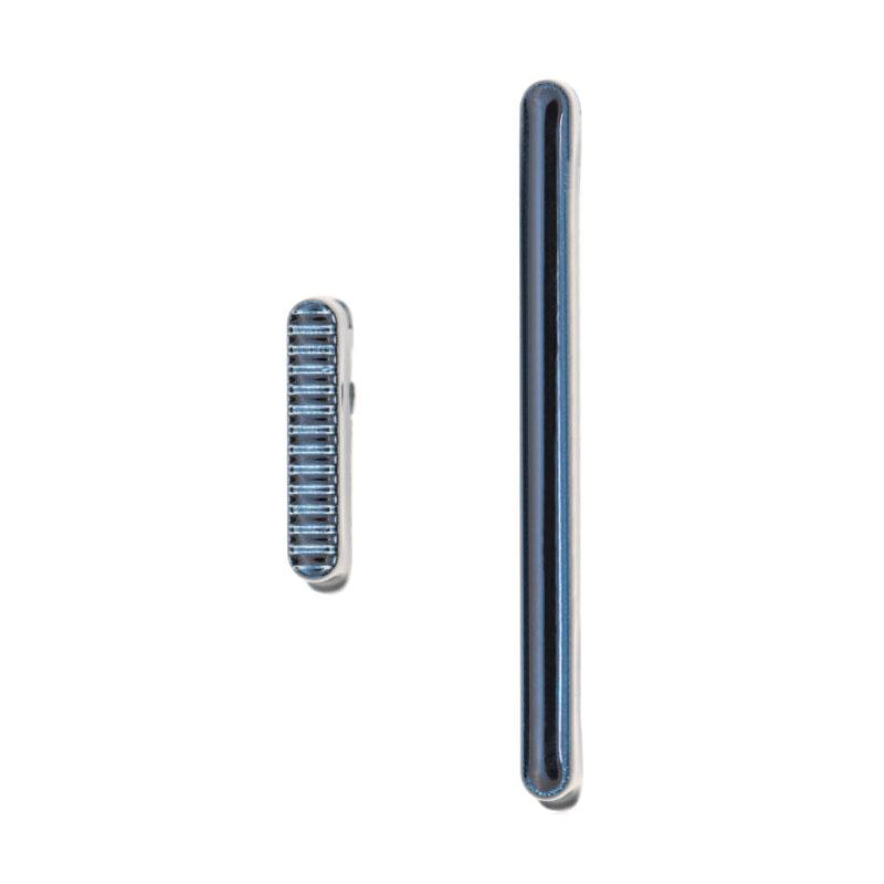 For Motorola Moto G7 Power Replacement Power And Volume Hard Buttons (Marine Blue)
