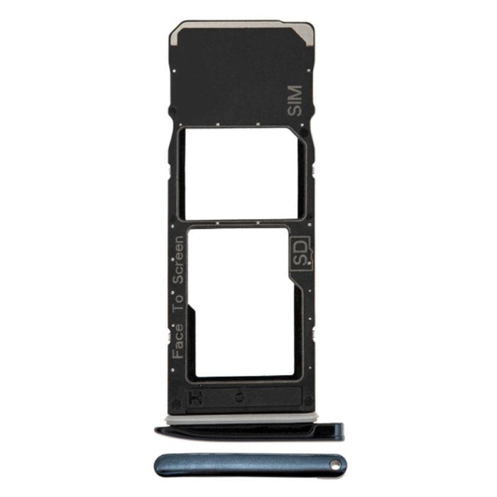 For Motorola Moto G7 Replacement Dual Sim Card Tray (Deep Indigo)