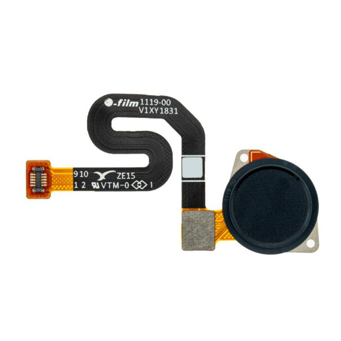 For Motorola Moto G7 Supra Replacement Fingerprint Scanner With Flex Cable (Black)