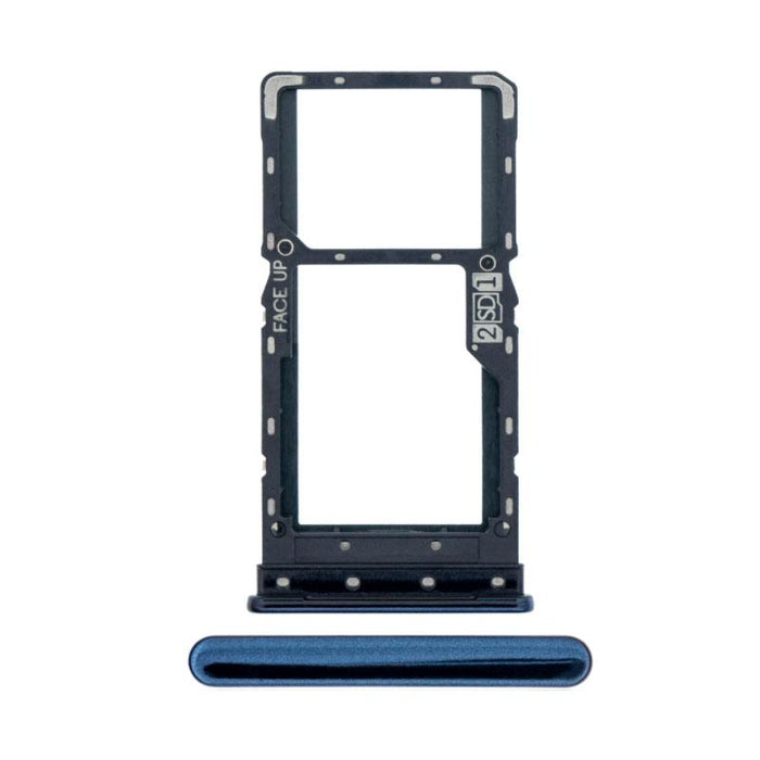 For Motorola Moto G9 Plus Replacement Sim Card Tray (Indigo Blue)