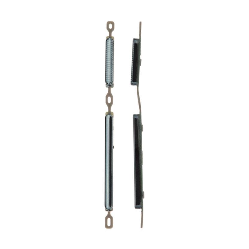 For Motorola Moto G9 Power Replacement Power And Volume Hard Buttons (Metallic Sage)