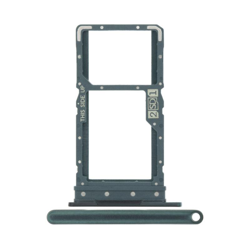 For Motorola Moto G9 Power Replacement Sim Card Tray (Metallic Sage)