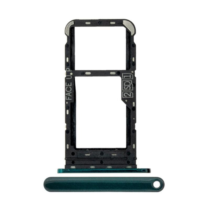 For Motorola Moto One Fusion (XT2073) Replacement Sim Card Tray (Emerald Green)