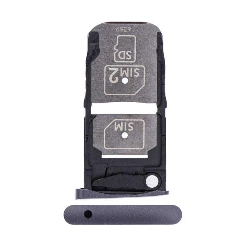 For Motorola Moto Z (XT1650-01) Replacement Sim Card Tray (Black)