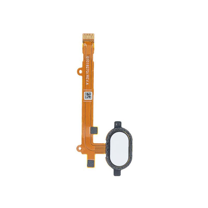 For Motorola Moto Z2 Play (XT1710) Replacement Home Button With Flex Cable (White)