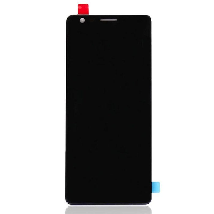 For Nokia 3.1 Replacement LCD Screen and Digitiser Assembly (Black)