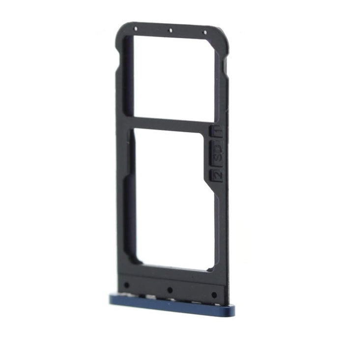 For Nokia 6.1 Replacement Sim Card Tray (Blue)