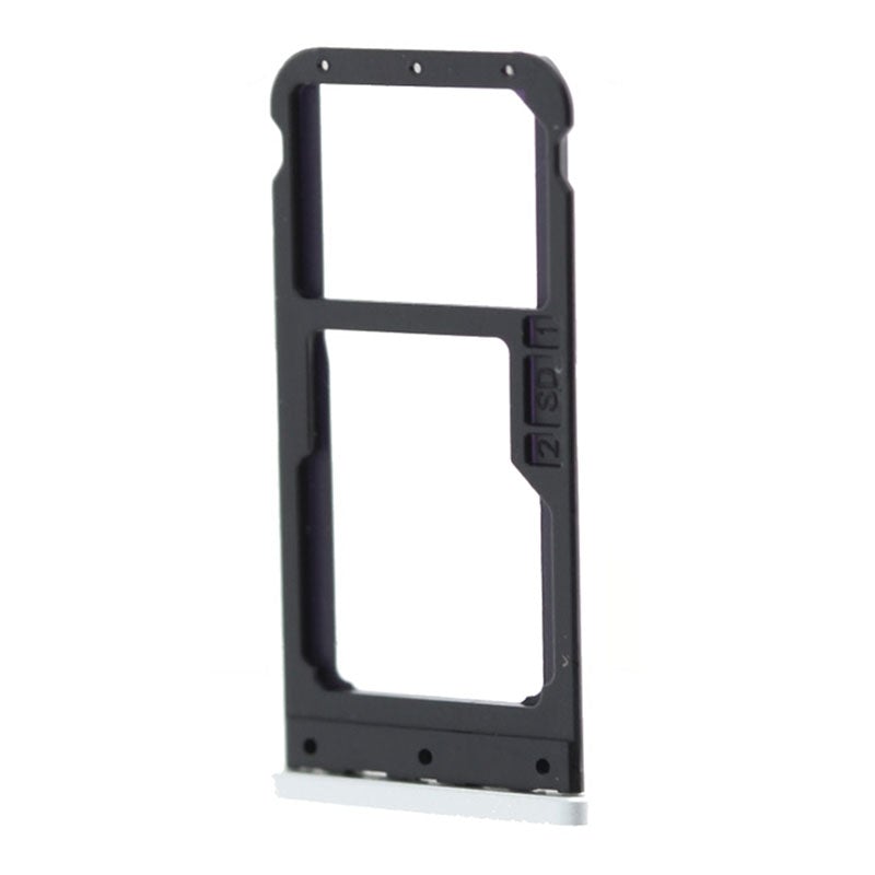For Nokia 6.1 Replacement Sim Card Tray (White)