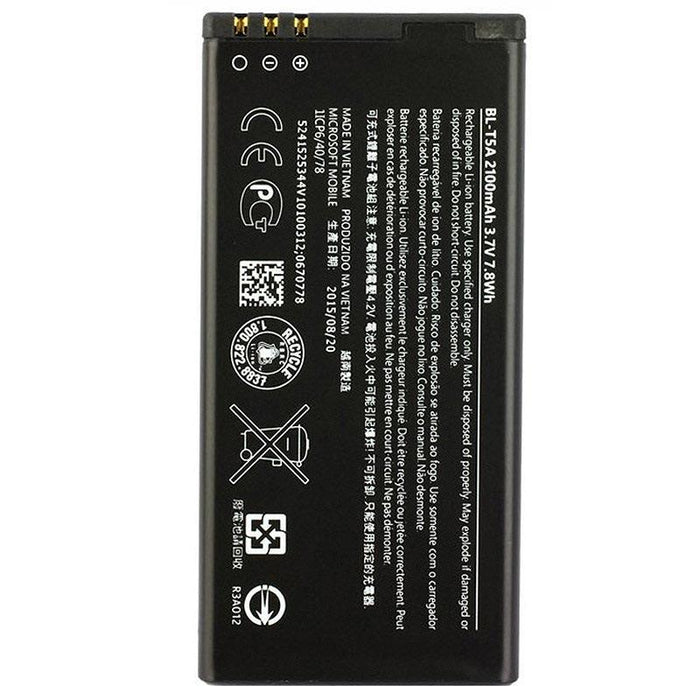 For Nokia Lumia 550 Replacement Battery 2100mAh