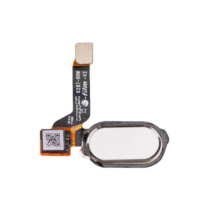 For OnePlus 3 Replacement Home Button With Flex Cable (White)