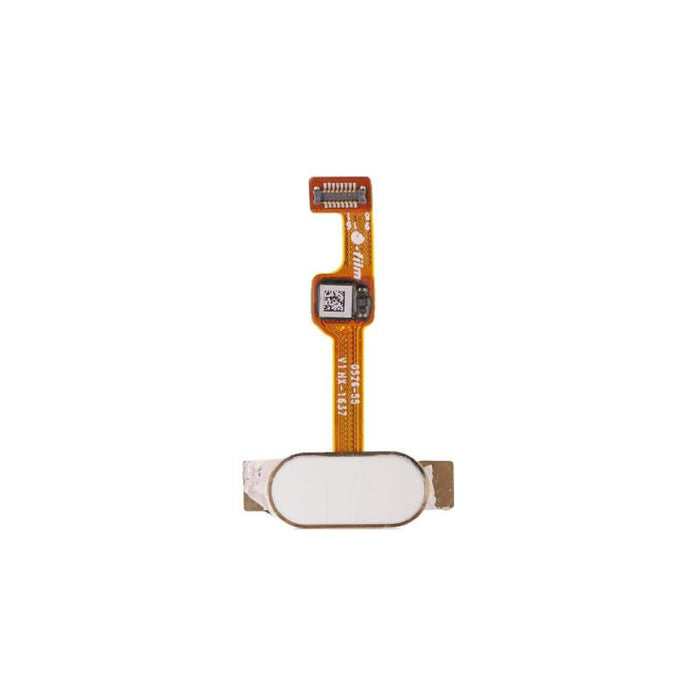 For OnePlus 5 Replacement Home Button Flex Cable (White)