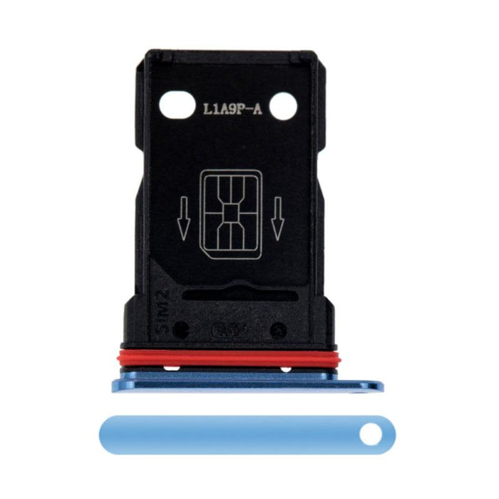 For OnePlus 7T Replacement Sim Card Tray (Glacier Blue)