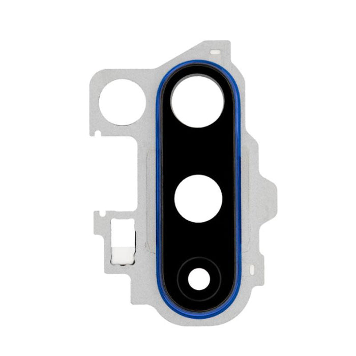 For OnePlus 8 Pro Replacement Rear Camera Lens With Cover Bezel Ring (Ultramarine Blue)