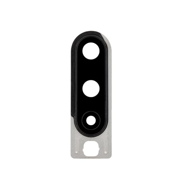 For OnePlus 8 Replacement Rear Camera Lens With Cover Bezel Ring (Black Onyx)