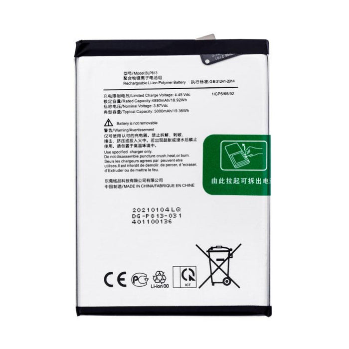 For OnePlus Nord N100 Replacement Battery 4890 mAh