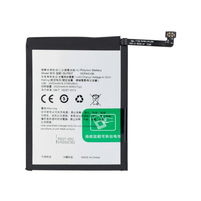 For OnePlus X Replacement Battery 2450 mAh (BLP607)