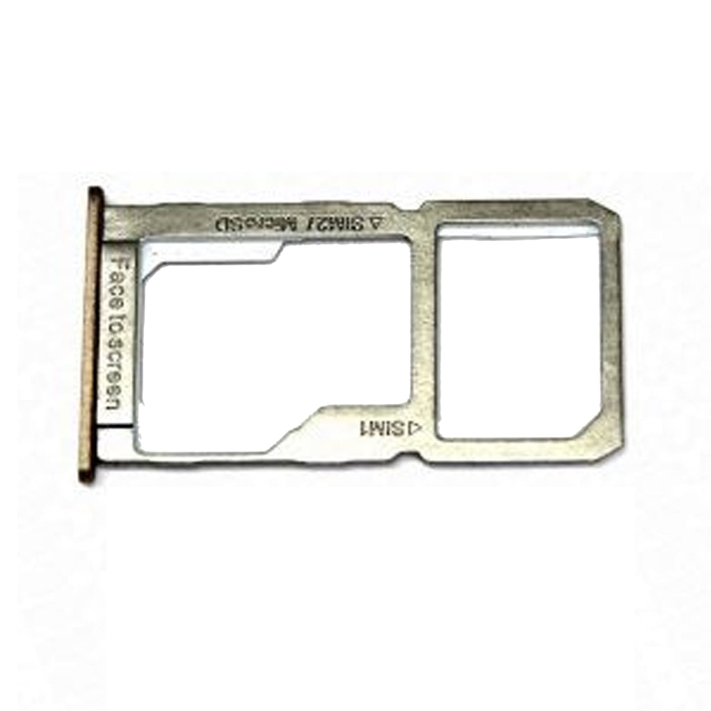 For OnePlus X Replacement SIM and SD Card Tray (Gold)