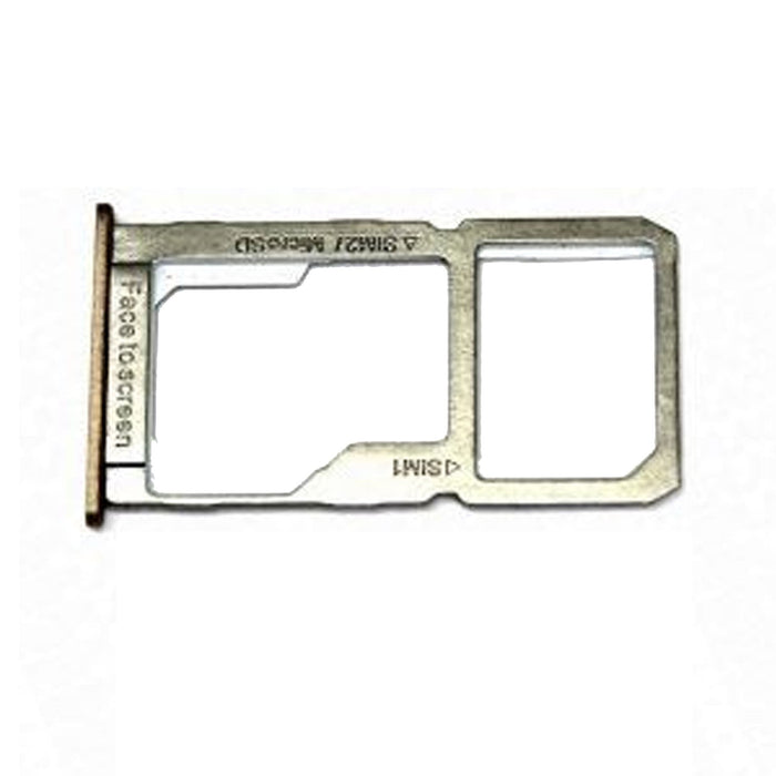 For OnePlus X Replacement SIM and SD Card Tray (Gold)