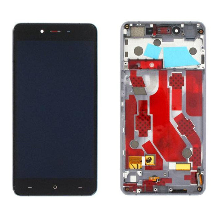 For OnePlus X Replacement Touch Screen LCD Assembly With Frame (Black)