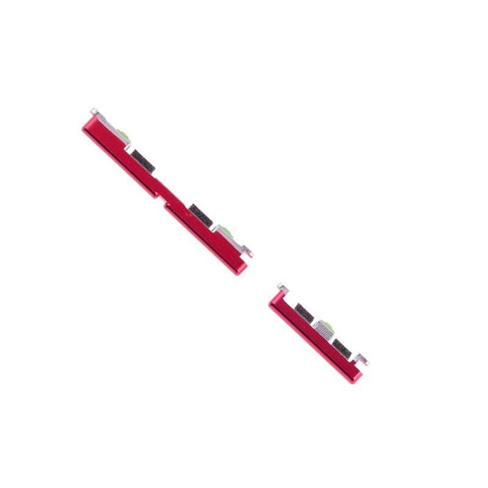 For Oppo Find X Replacement Power & Volume Button Side Buttons (Red)