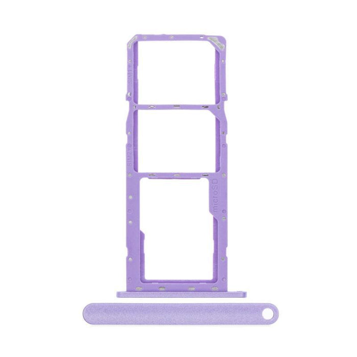 For Samsung Galaxy A01 A015F Replacement Dual Sim Card Tray (Purple)