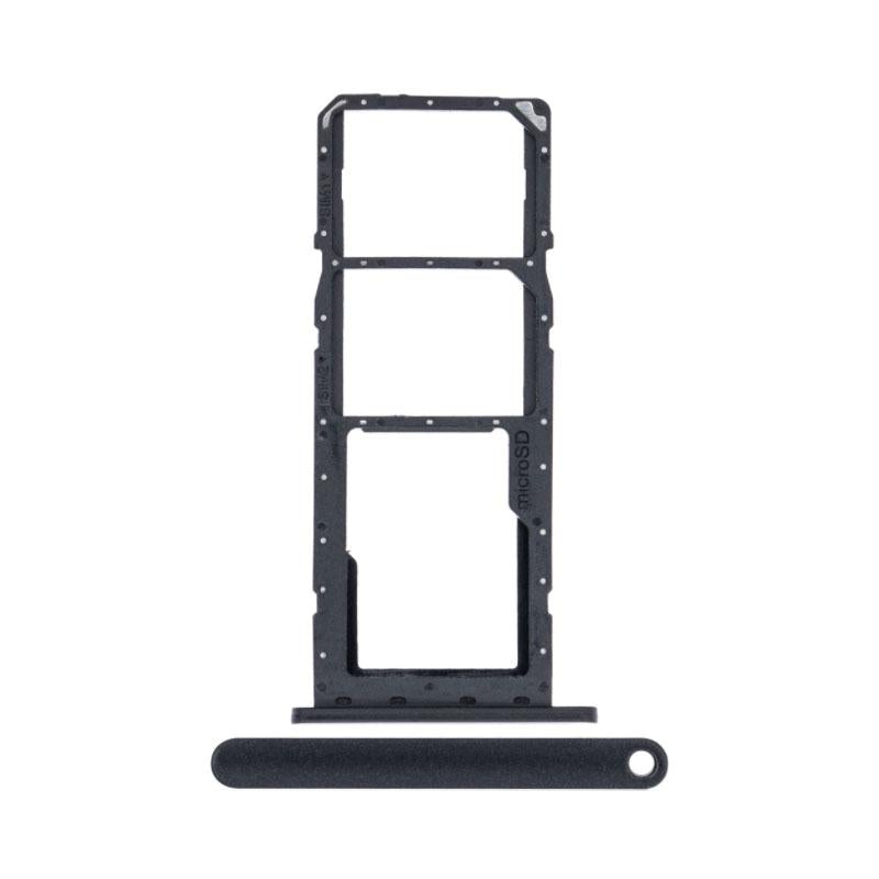 For Samsung Galaxy A02s A025 Replacement Dual Sim Card Tray (Black)