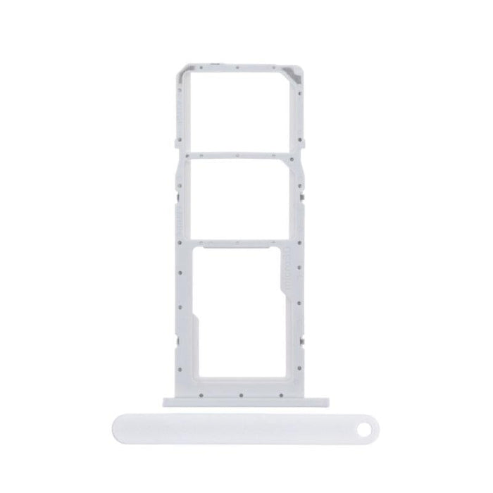 For Samsung Galaxy A02s A025 Replacement Dual Sim Card Tray (White)