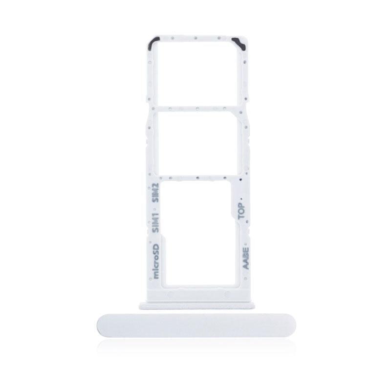For Samsung Galaxy A12 A125F Replacement Dual Sim Card Tray (White)