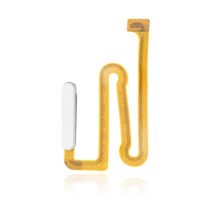 For Samsung Galaxy A12 A125F Replacement Fingerprint Reader with Flex Cable (White)