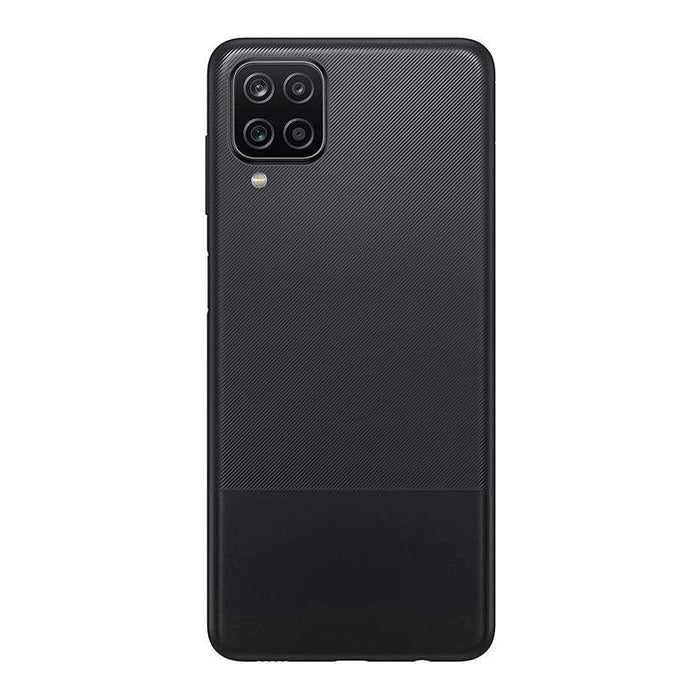 For Samsung Galaxy A12 A125F Replacement Rear Back Cover With Camera Lens (Black)