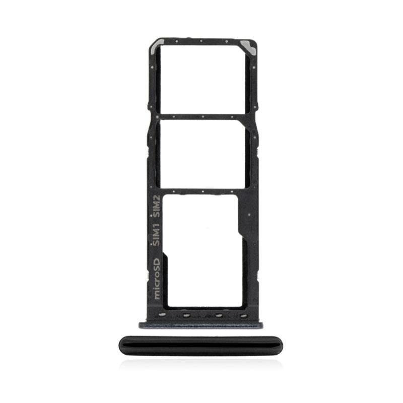 For Samsung Galaxy A20 A205 Replacement Dual Sim Card Tray (Black)