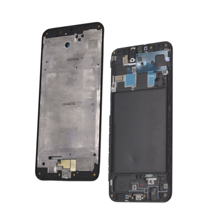 For Samsung Galaxy A20 / A205 Replacement LCD Midframe Chassis (Black)