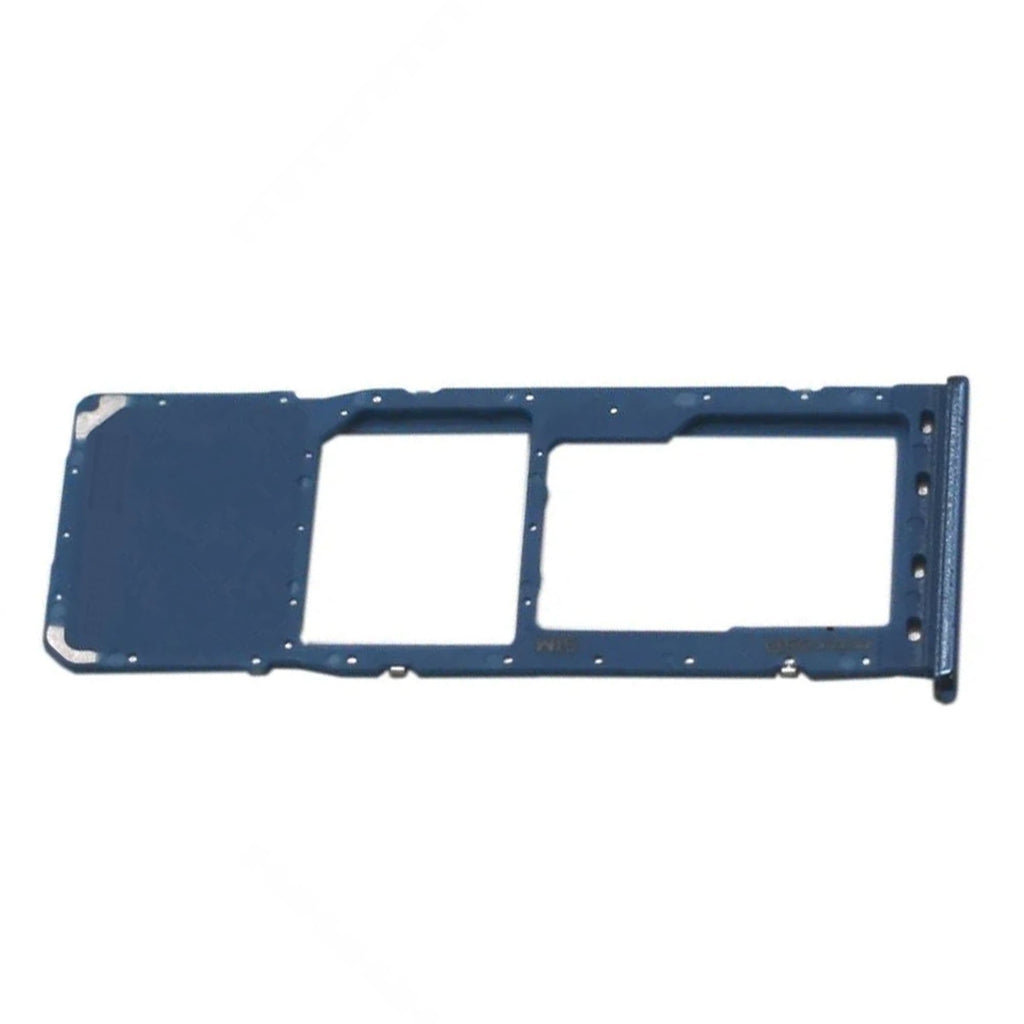For Samsung Galaxy A20 / A205 Replacement SIM & Micro SD Card Tray (Blue)