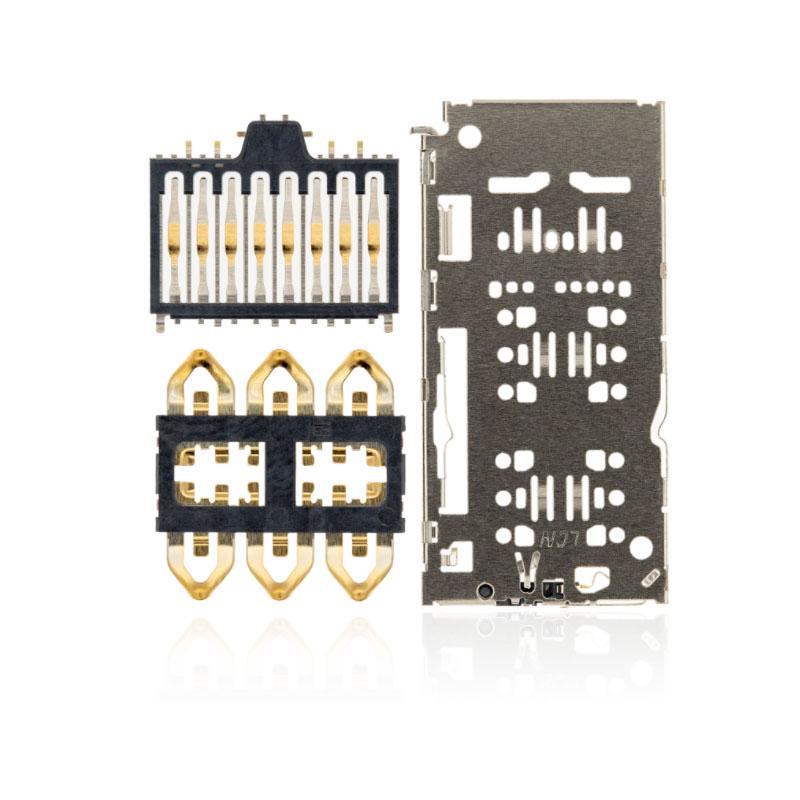 For Samsung Galaxy A20 A205 Replacement Sim Card Reader (4 Piece Set)