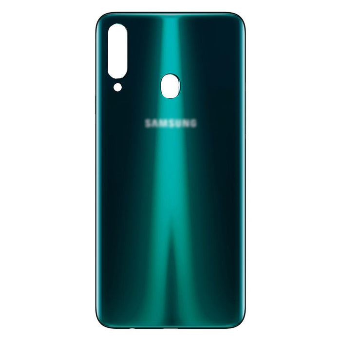 For Samsung Galaxy A20s A207 Replacement Rear Battery Cover with Adhesive (Green)