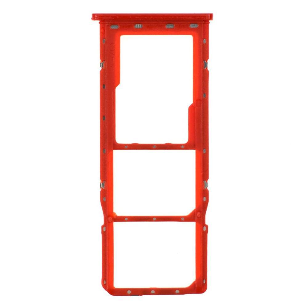 For Samsung Galaxy A20s A207 Replacement Sim Card Tray (Red)