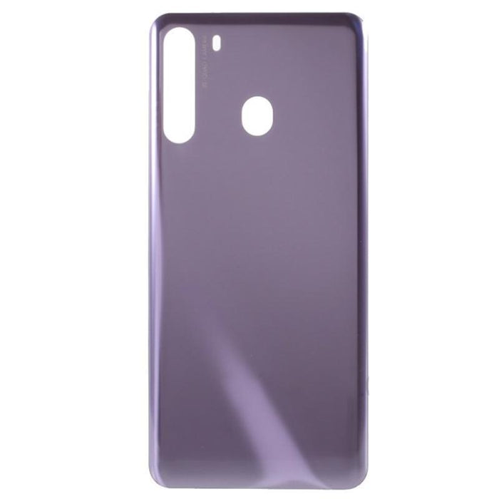 For Samsung Galaxy A21 A215 Replacement Battery Cover (Purple)