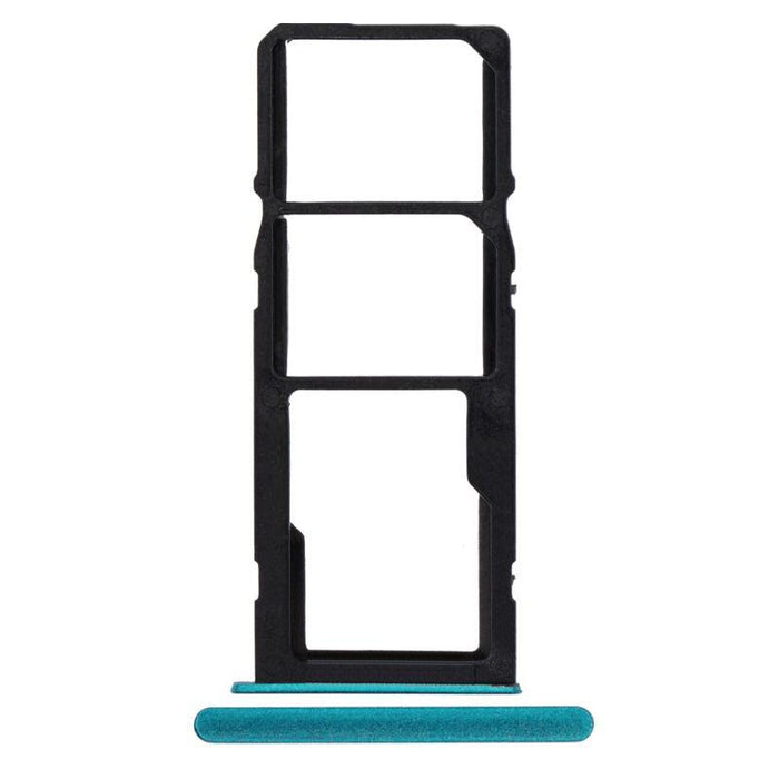 For Samsung Galaxy A21 A215 Replacement Dual Sim Card Tray (Blue)