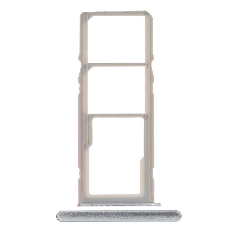 For Samsung Galaxy A21 A215 Replacement Dual Sim Card Tray (White)