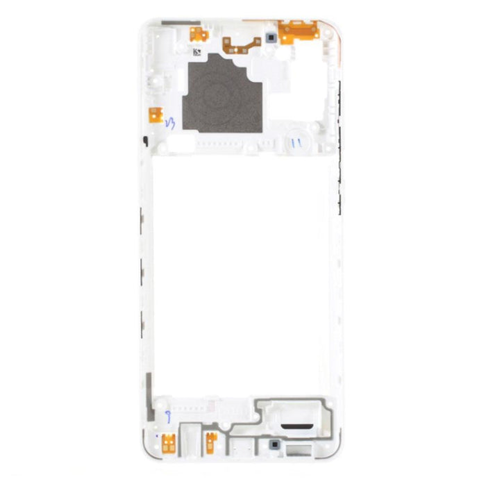 For Samsung Galaxy A21s A217 Replacement Midframe Chassis (White)