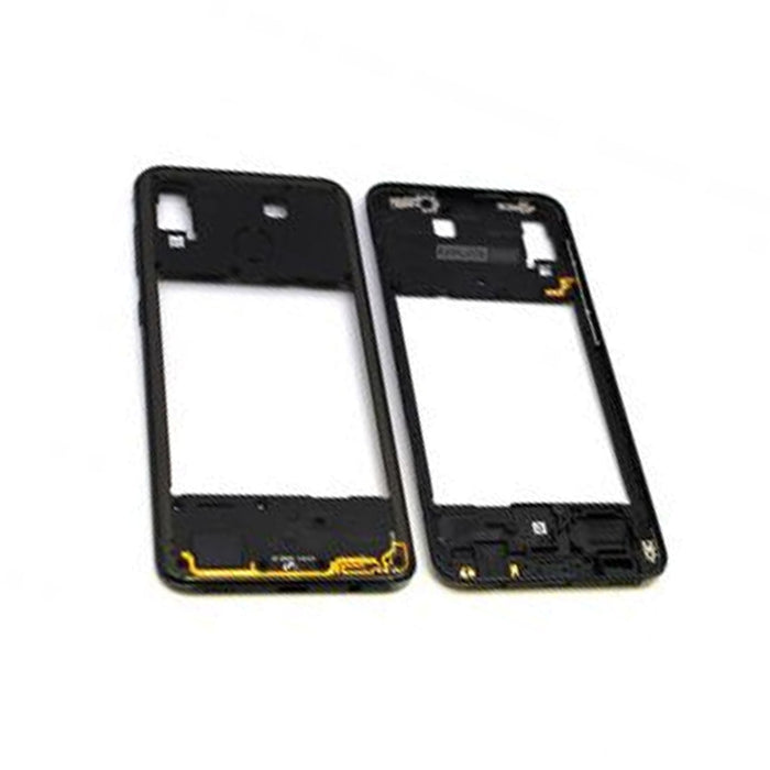 For Samsung Galaxy A30 / A305 Replacement Midframe With Buttons (Black)