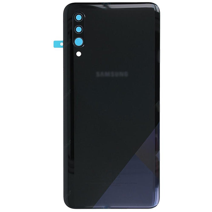 For Samsung Galaxy A30s A307 Replacement Rear Battery Cover with Adhesive (Prism Crush Black)