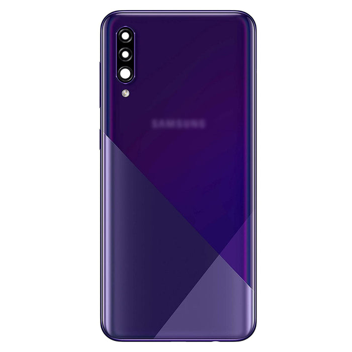 For Samsung Galaxy A30s A307 Replacement Rear Battery Cover with Adhesive (Prism Crush Violet)