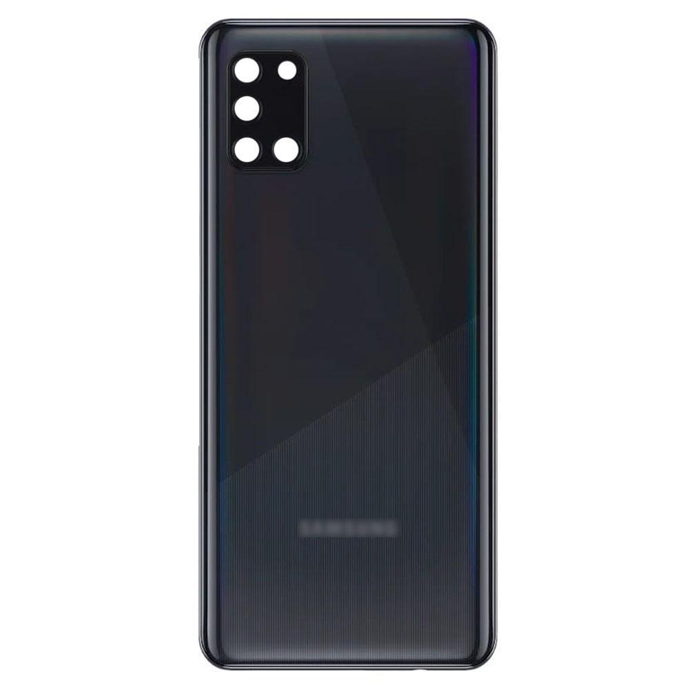 For Samsung Galaxy A31 A315 Replacement Rear Battery Cover (Prism Crush Black)