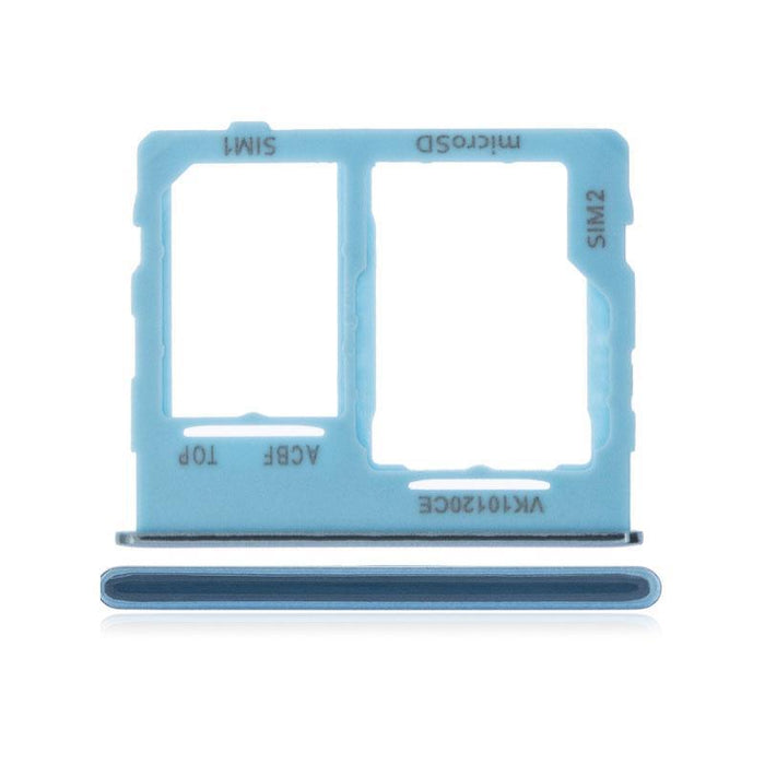 For Samsung Galaxy A32 5G A326B Replacement Dual Sim Card Tray (Awesome Blue)