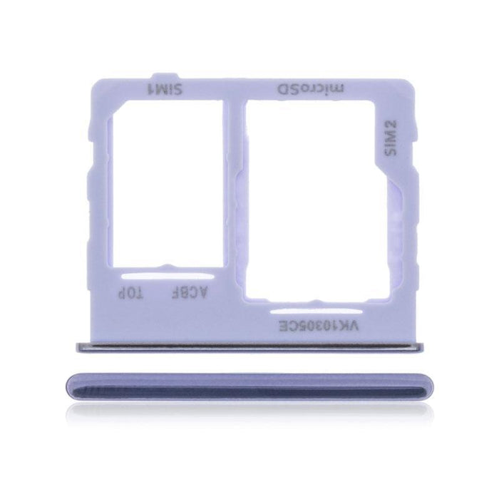 For Samsung Galaxy A32 A326B Replacement Dual Sim Card Tray (Awesome Violet)