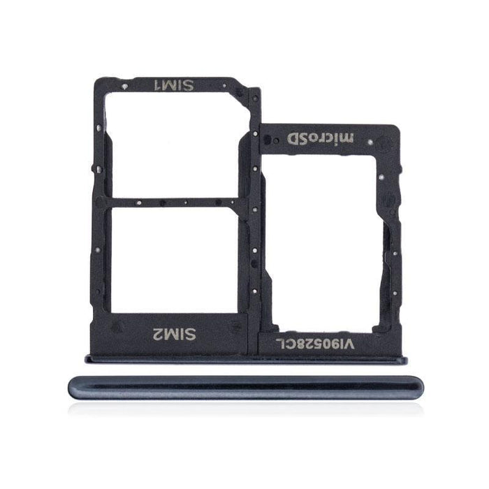 For Samsung Galaxy A40 A405 Replacement Dual Sim Card Tray (Black)