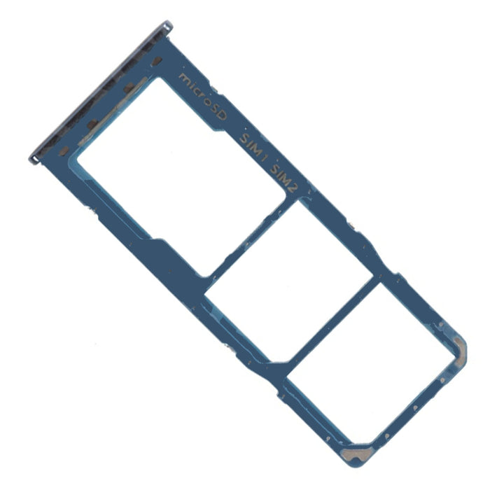 For Samsung Galaxy A50 / A505 Replacement Dual SIM & Micro SD Card Tray (Blue)