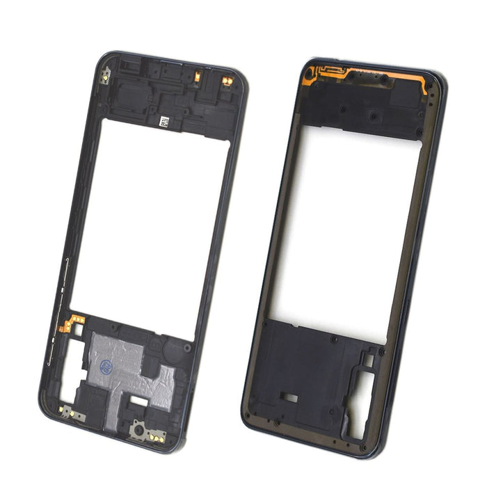 For Samsung Galaxy A50 / A505 Replacement Midframe Assembly With Buttons (Black)